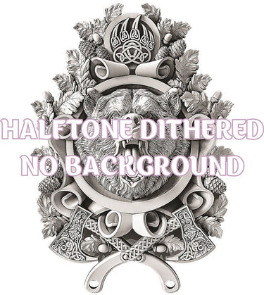 BEAR 3d illusion & laser-ready file 3DWave.us